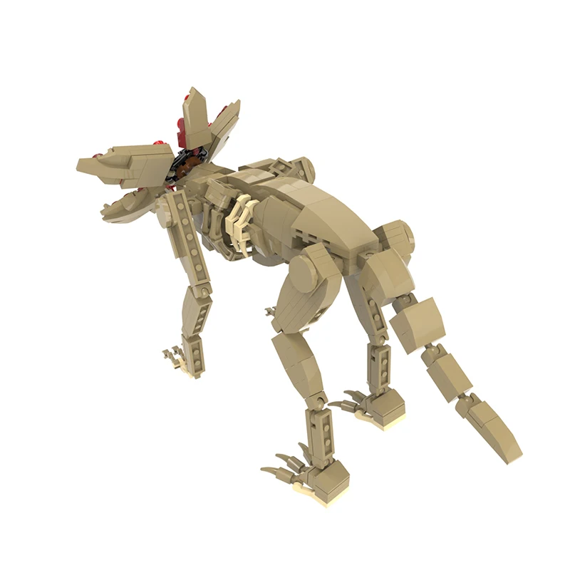BuildMoc Eleven Brickheadz Demodog Монстр строительные блоки Набор для незнакомых вещей Demogorgon