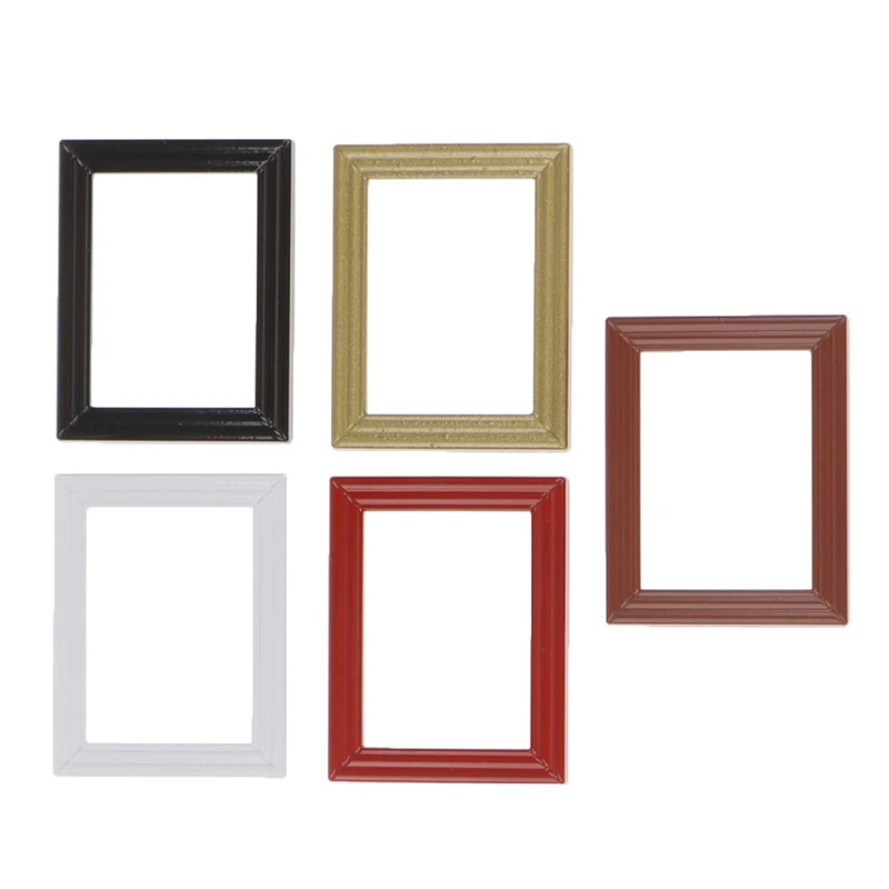 Фоторамки в масштабе 1:12 Ретро Зеркало для кукольного домика декор сделай сам