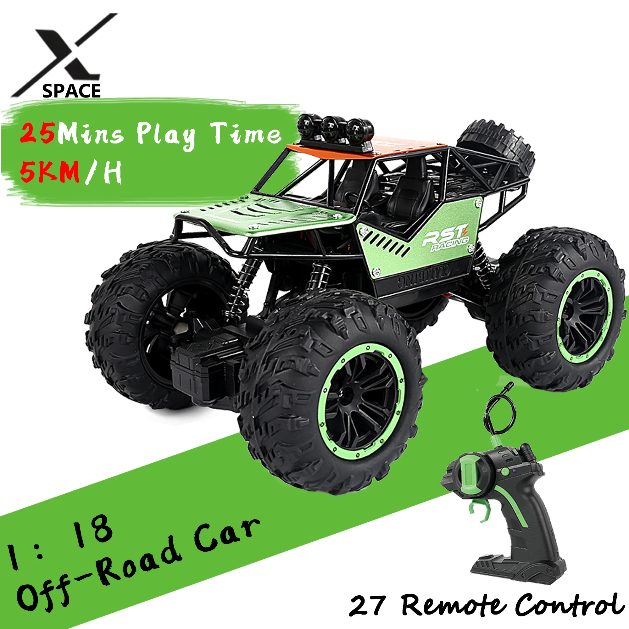 

1:18 RC Car Electric Radio Remote Control Cars Buggy Off-Road Control Trucks With Led Lights Boys Toys for Children