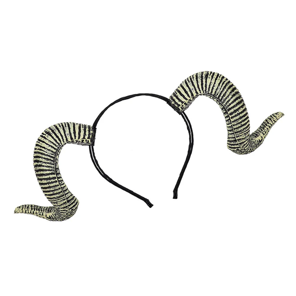 

1PC Horn Headband Vintage Gothic Punk Hair Headband Hair Accessories for