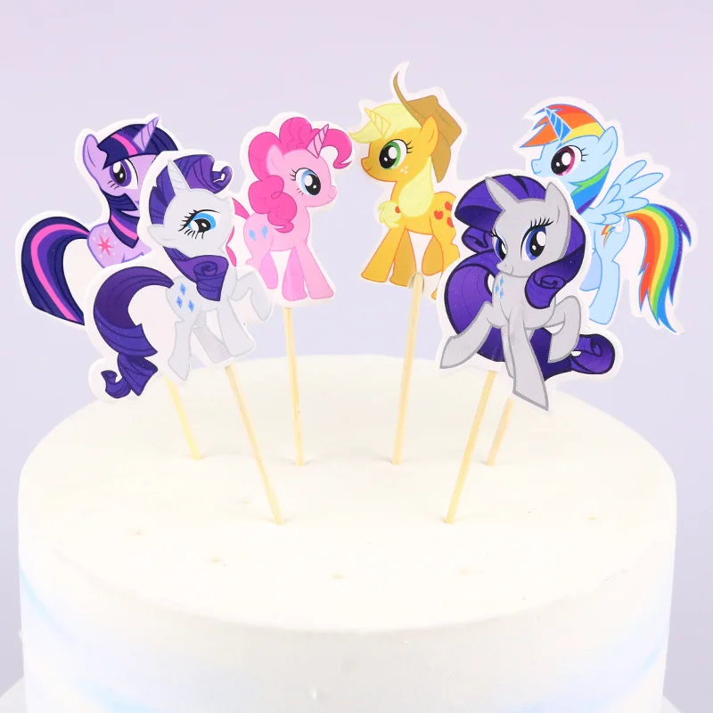 

24 шт., топпер для торта «Мой маленький пони»