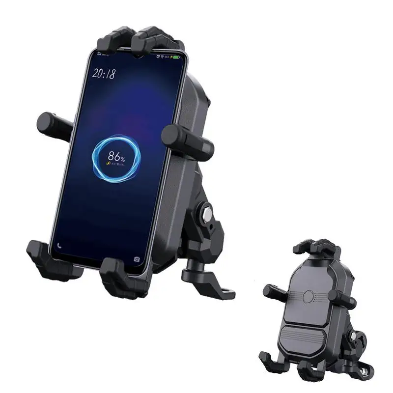 

Крепление для телефона на руль, крепление для навигации, мотоциклетный кронштейн, 5,5-7,2 дюйма, стойка для телефона для навигации, для езды на велосипеде