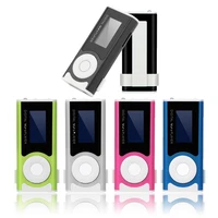 rechargeable mp3 lcd screen music player with headphones led light support external micro tf sd card consumer electronics