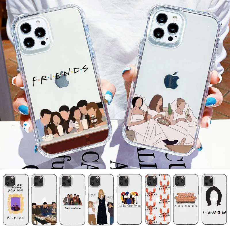 Central Perk Friends Phone Case For iPhone 14 13 12 11 Pro Max XS X XR SE 2020 6 7 8 Plus Mini Protective Cover