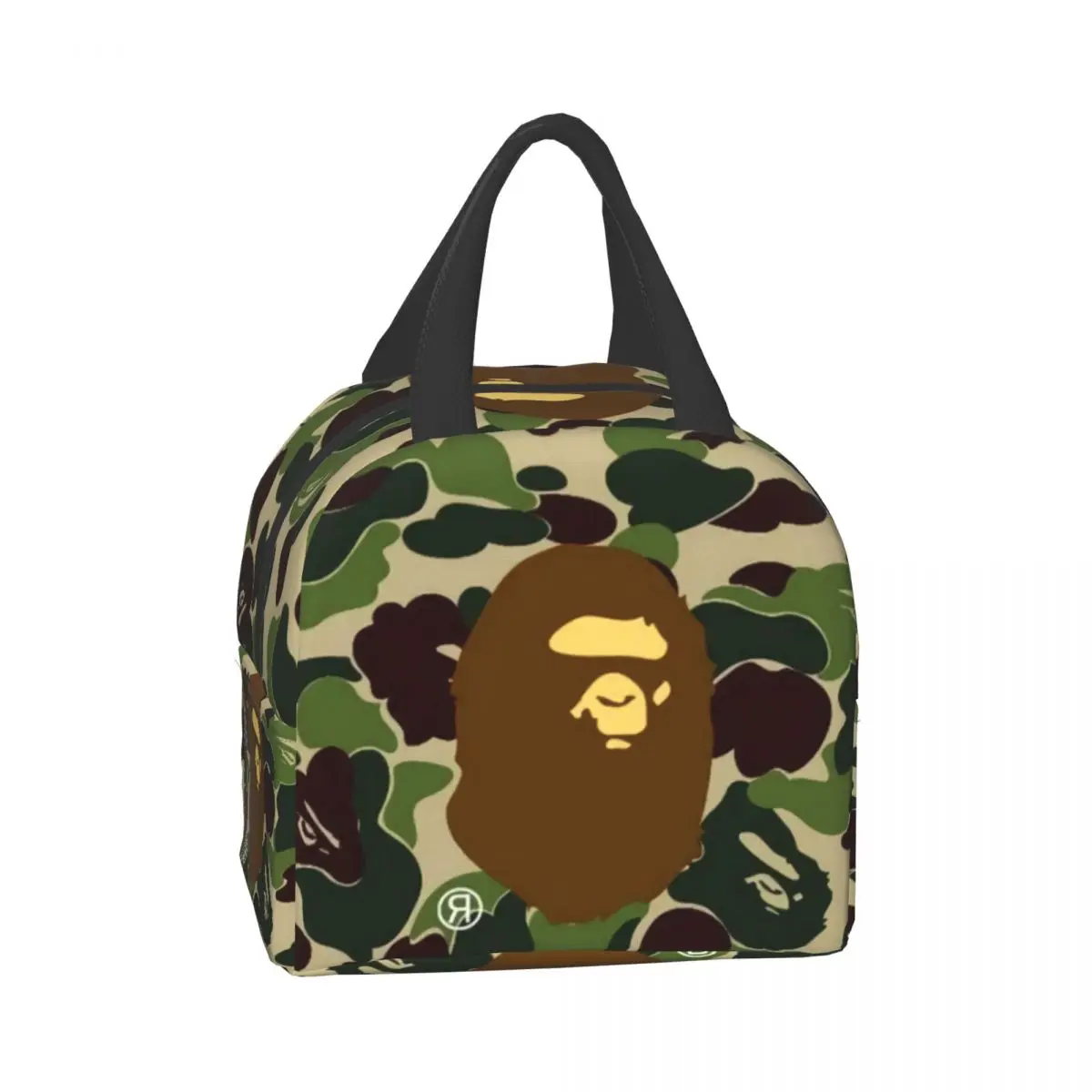 Камуфляжные Изолированные сумки для обедов женщин камуфляжный портативный