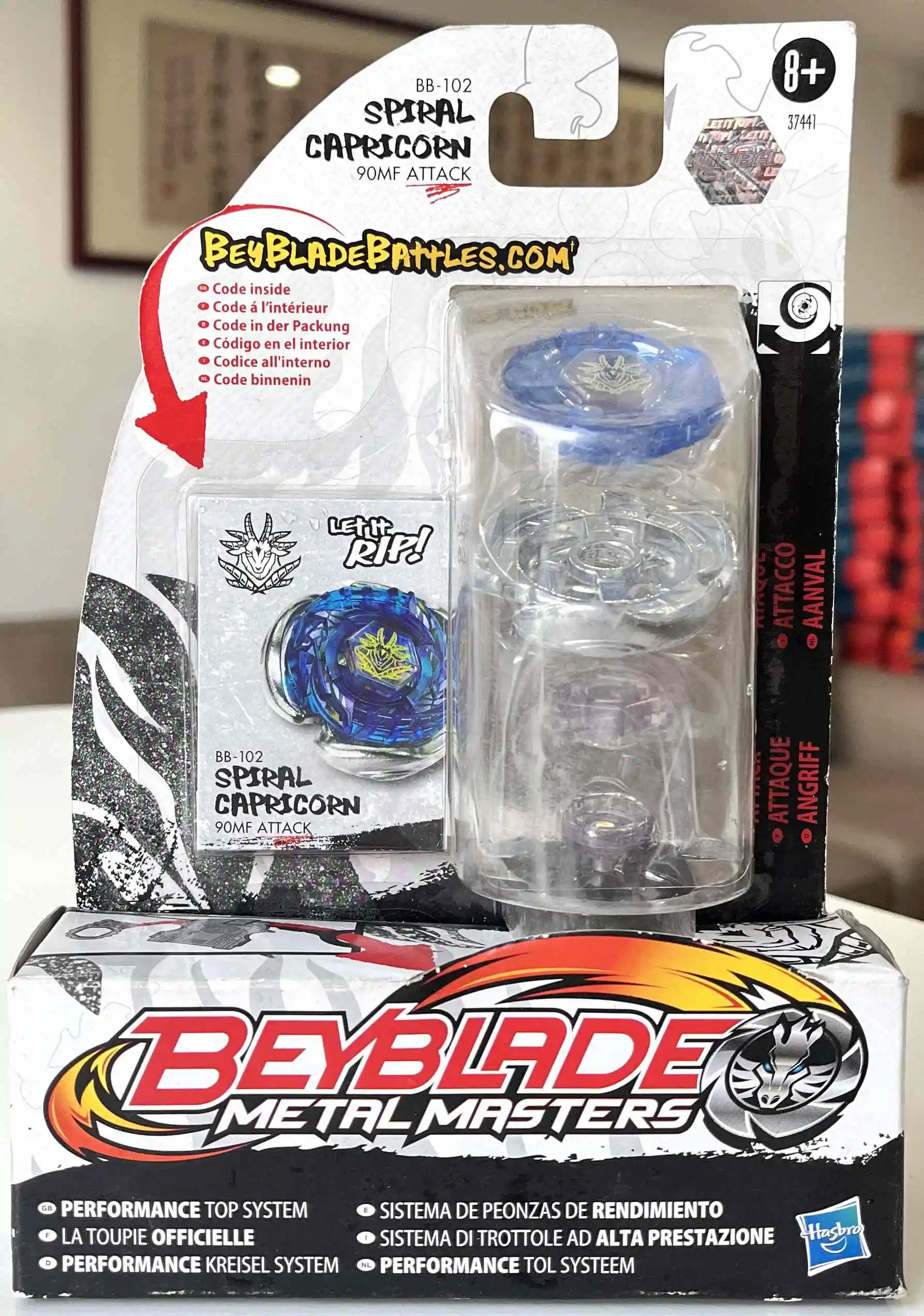 

Beyblade Metal Masters BB-102 Spiral Capricorn 90MF