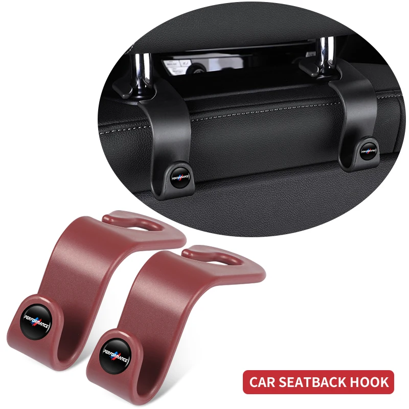 2 шт. подвесной крючок для подголовника автомобильного сиденья BMW Performance X1 X3 X5 E39 E46