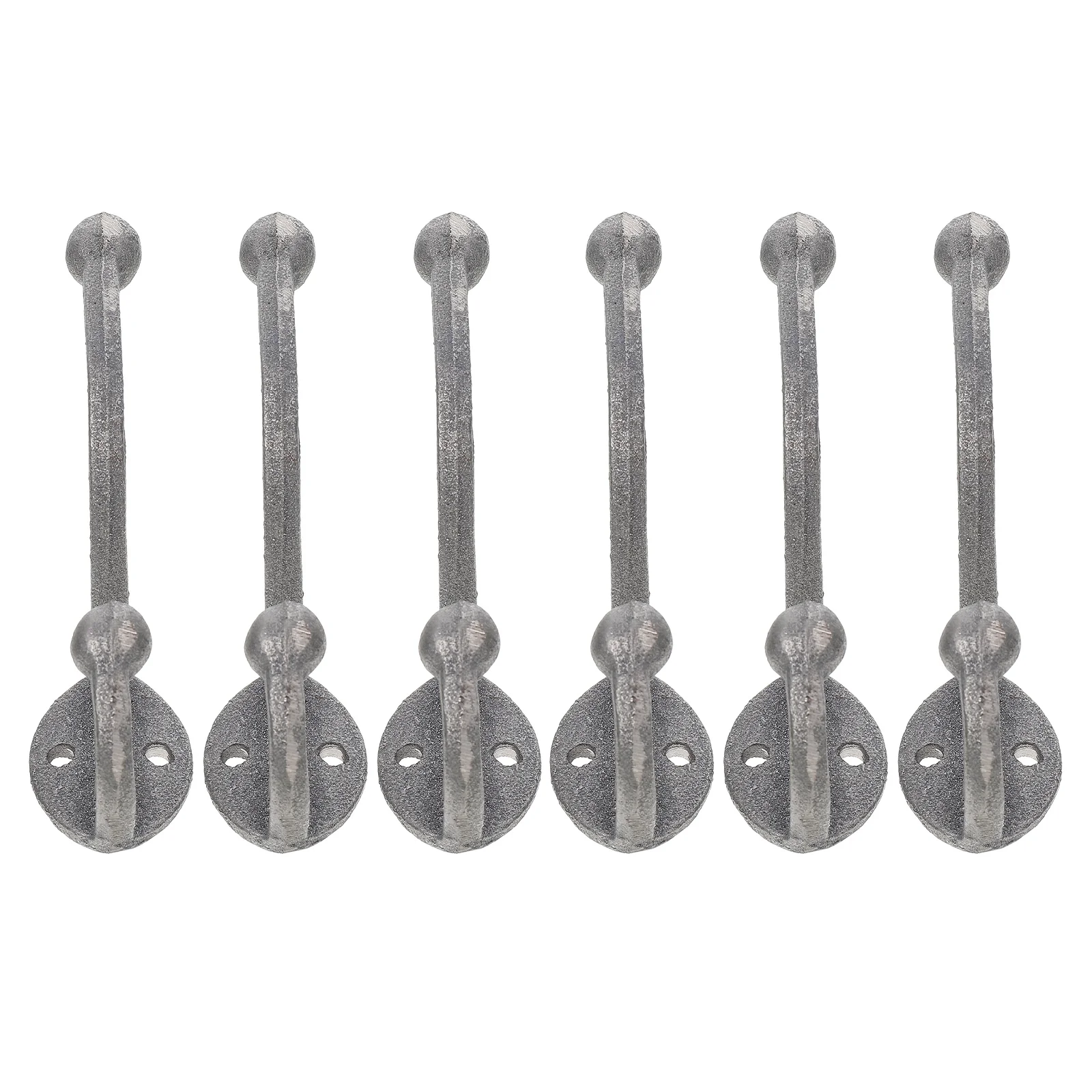 

6Pcs Hanger For Wall Wall Hanging Rack Coat Hooks Wall Mounted Vintage Coat Hooks Coat Hooks Farmhouse Hooks