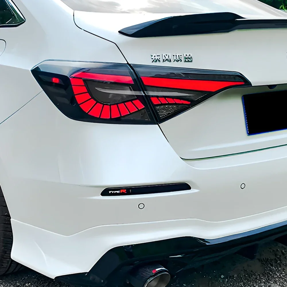 Авто задние фонари в сборе для Honda Civic 11th 2022-2024 обновленные светодиодные