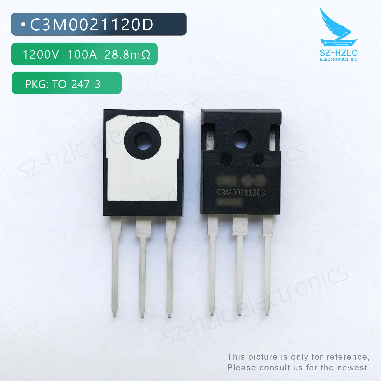 

C3M0021120D TO-247-3 полевые МОП-транзисторы Интегральные схемы ic диоды чип BOM электронные компоненты
