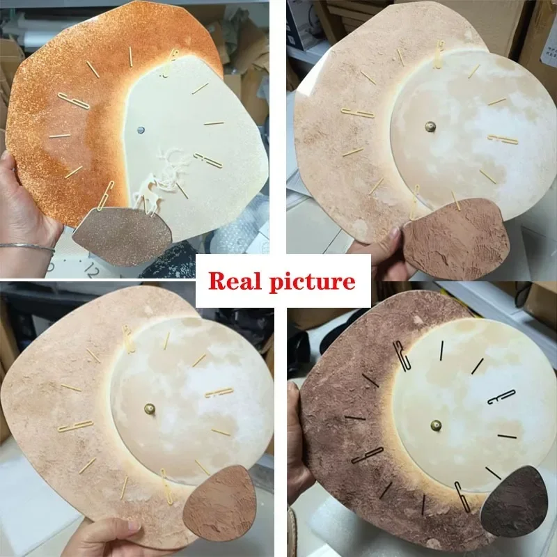 Креативные уникальные настенные часы для гостиной большие современные