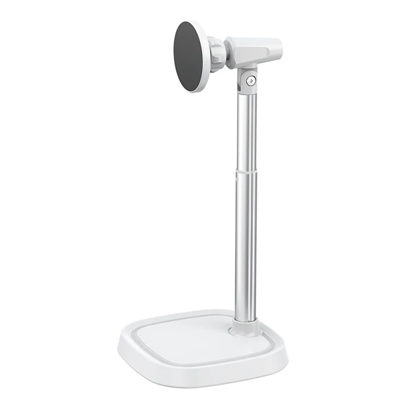 

Aluminum Alloy Bracket For Desktop Live Streaming Conference Mobile Phone Magnetic Suction Bracket