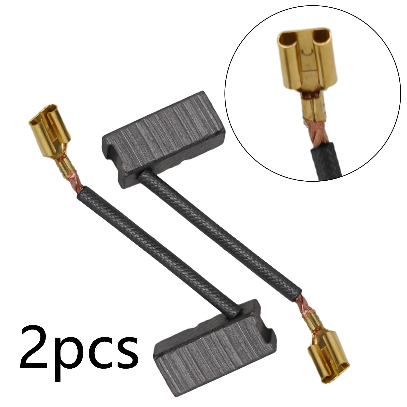 2 шт. угольные щетки для GBH36V-LI GBH36VF-LI 11536 VSR аккумуляторная ударная дрель аксессуары