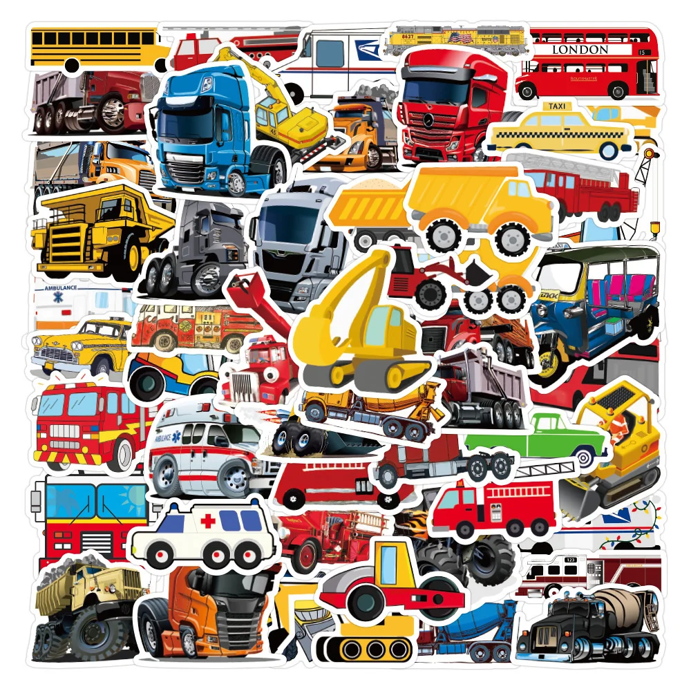 

10/30/50PCS New DIY Car Cartoon Personality Creative Computer Luggage Table Mobile Phone Decoration Waterproof Sticker Wholesale