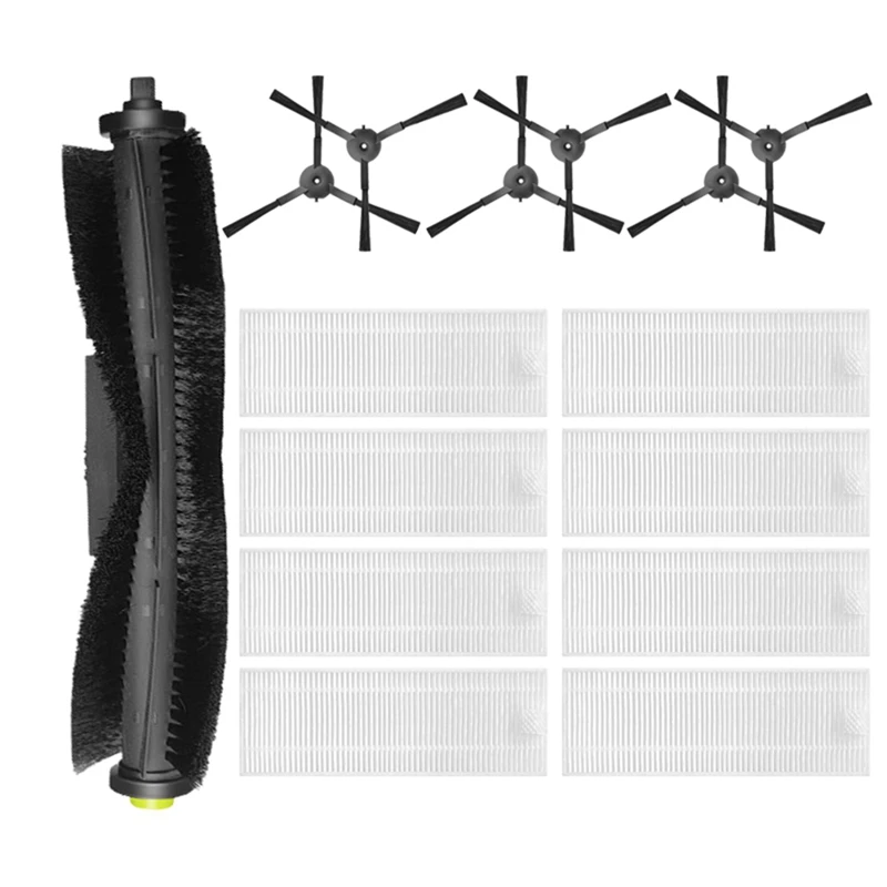 

Main Side Brush Filter Replacement Accessories For Qihoo 360 S10 X100 MAX Robotic Vacuum Cleaner