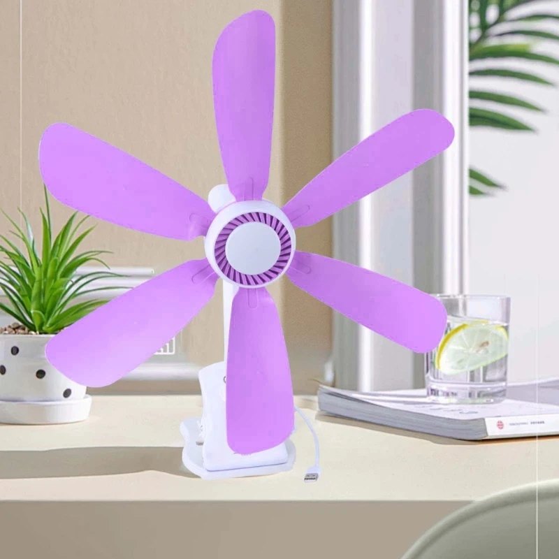 17-дюймовый 5 В Вт бесшумный электрический USB-вентилятор с зажимом настольный