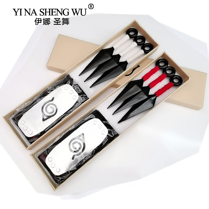 Аниме Коноха Нин оружие Какаси реквизит для косплея кунай ножи броня детей и