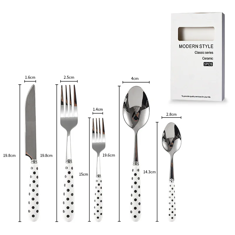 

Набор столовых приборов Хепберн из нержавеющей стали