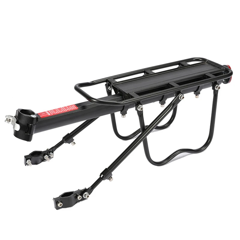 

Bike Rack Aluminum Alloy Frame Luggage Rear Carrier Rear Rack Trunk For Bicycles MTB Bike Rear Shelf With Mounting Wrench