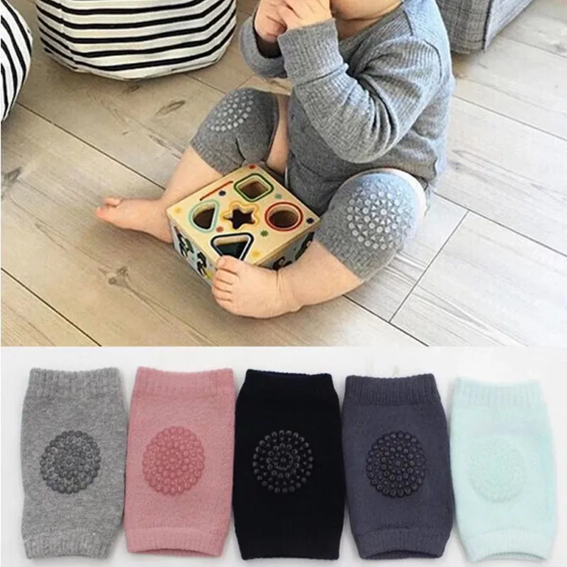 

Baby Knee Pads Infant Toddler Breathable Cotton Kneepads Protector Cute Animals Kids EVA Knee Pad Crawling Elbow Cushion