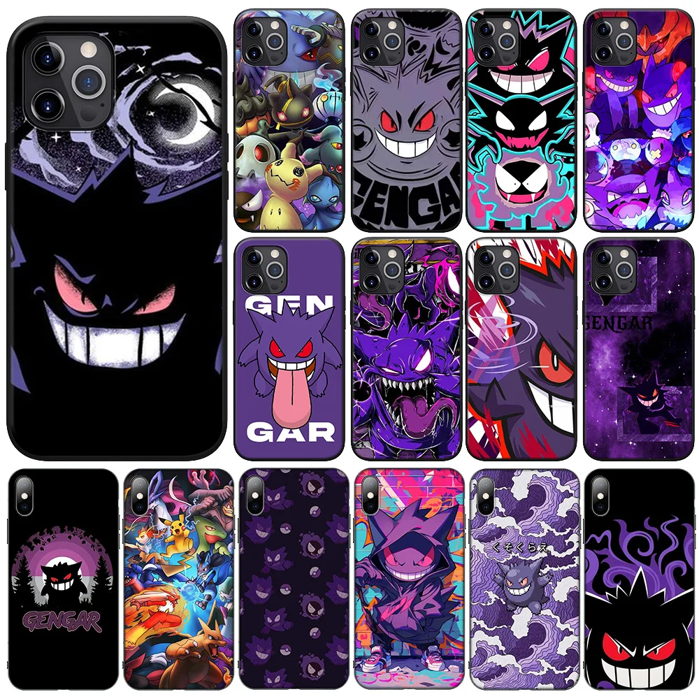 F-132 P-Pokemons GO Gengar P-Pikachus чехол для Samsung Galaxy A01 A02 A03 A03S A10 A10S A20S A30 A30S A50 A50S A70 M30 M30S M02