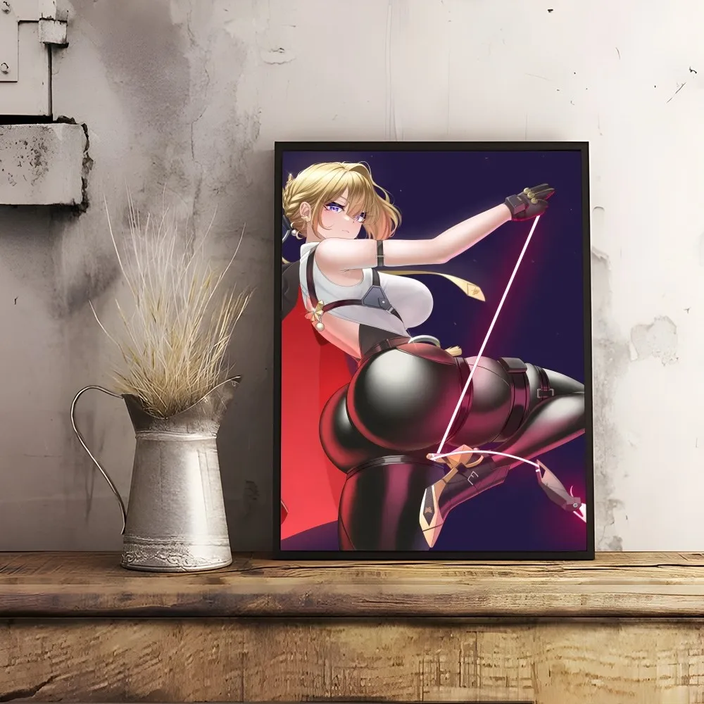 Evelyn Chevalier Zenless сексуальная девушка плакат липкая стена художественная печать