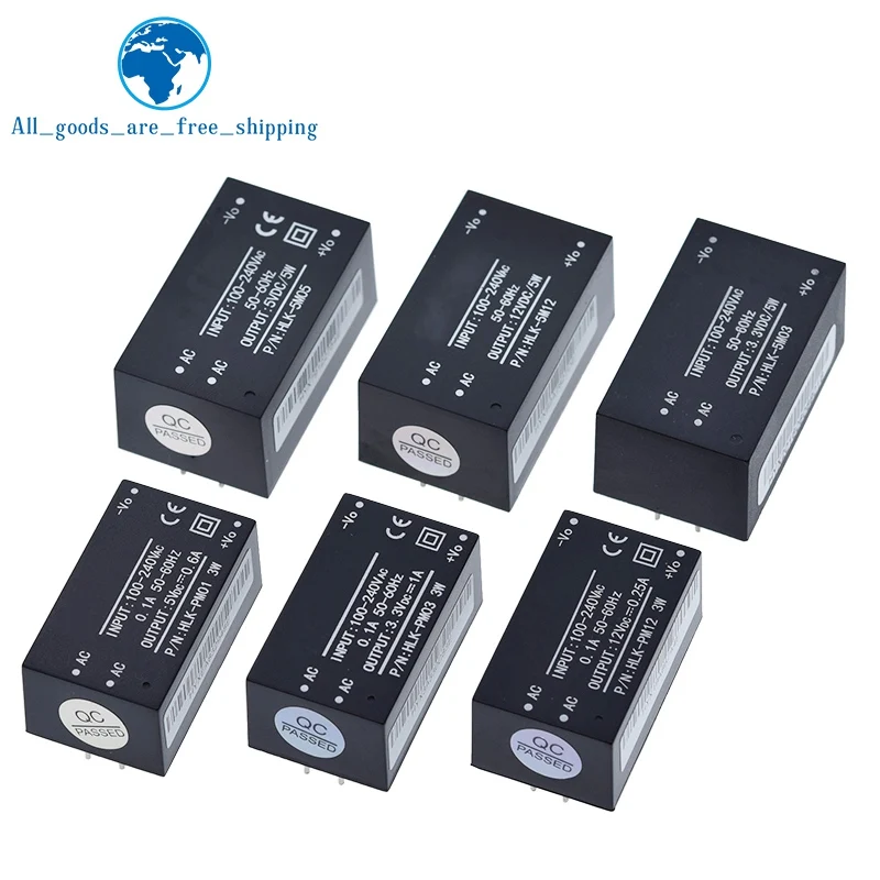Φ 220V to 5V/3,3 V/12V Мини модуль питания, интеллектуальный модуль источника питания