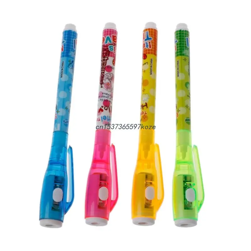 

Ручка P82A 4 в комплекте, невидимая чернильная ручка для секретных сообщений, Детская Праздничная игрушка