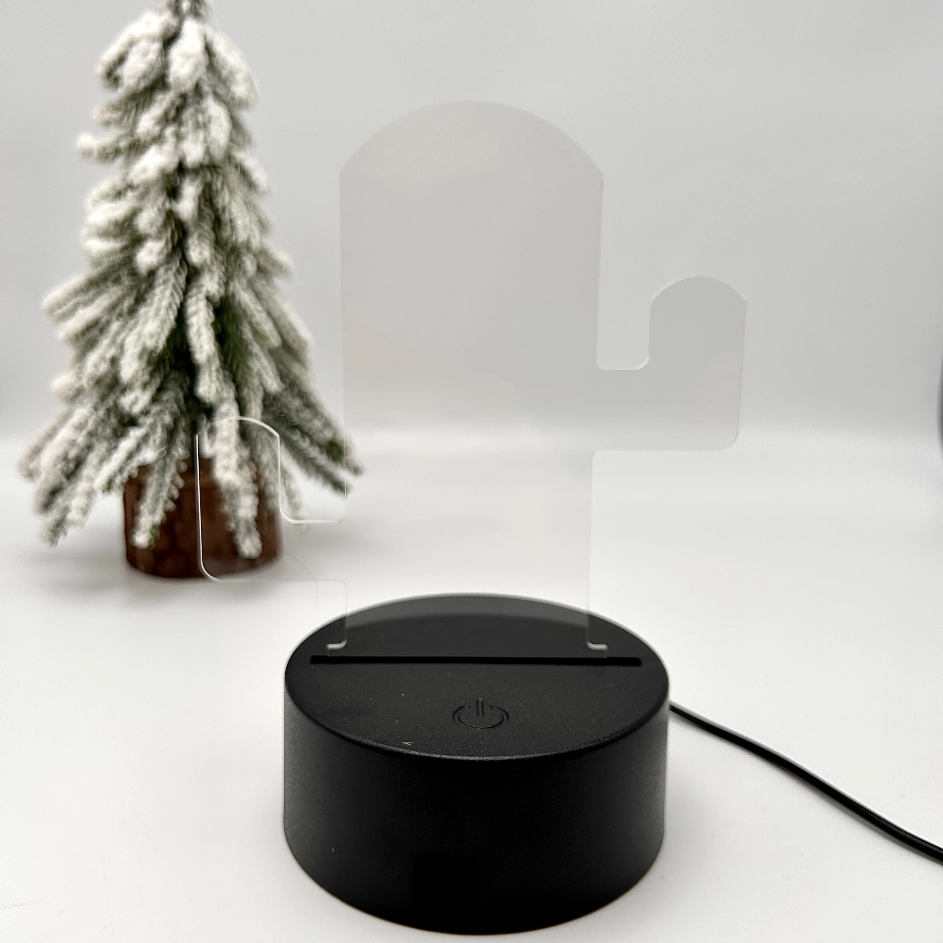 10 шт. акриловые панели в форме кактуса