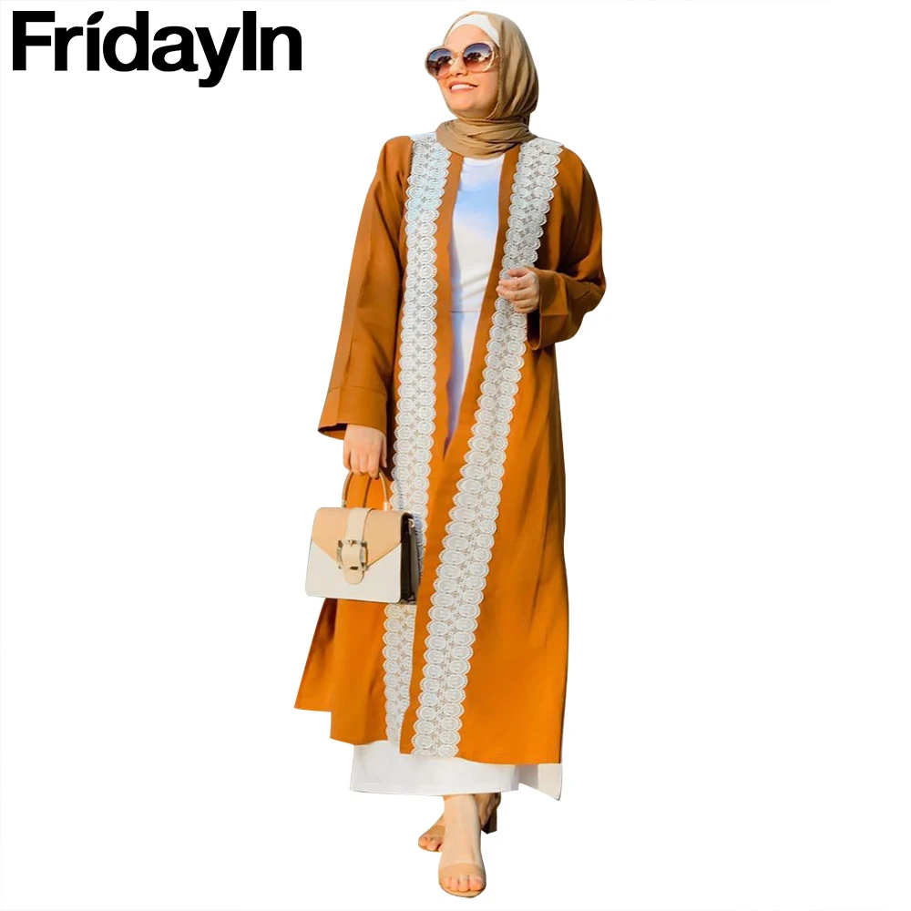 Fridayin Абая для мусульман, Дубай Kaftan длинное платье Hijab арабское женское платье cafvestidos Caftan