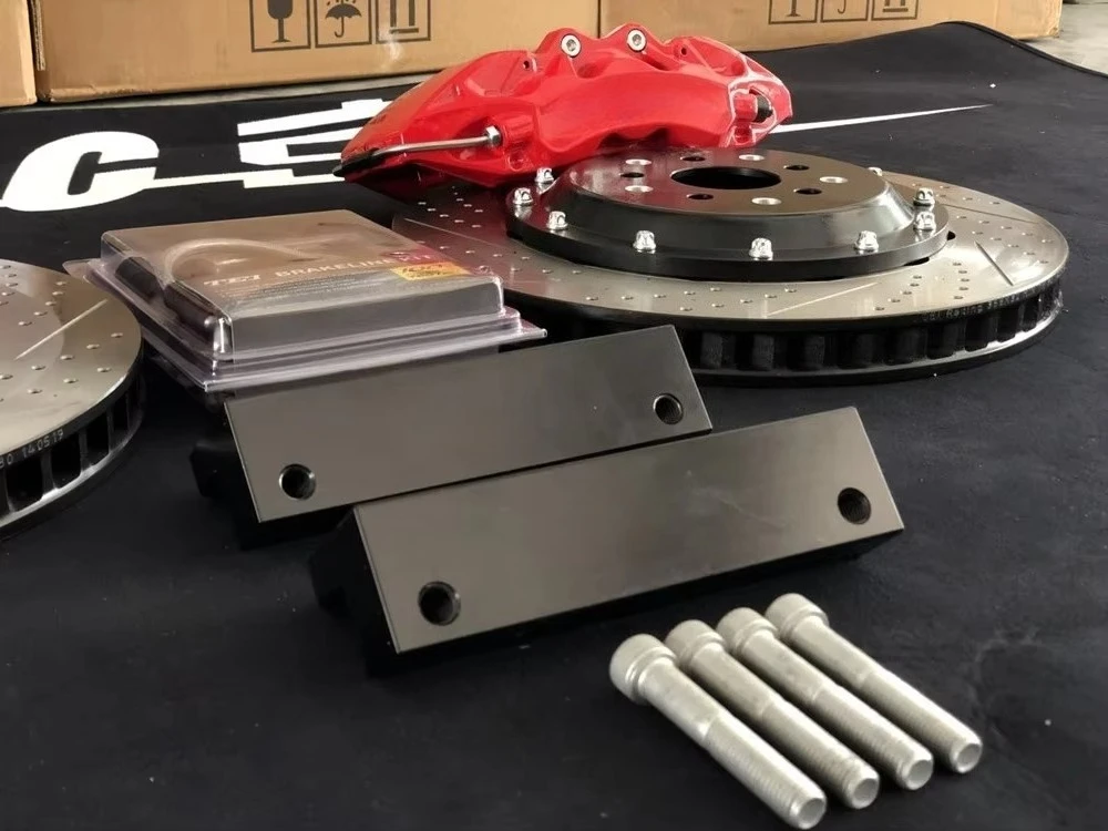 Комплект передних и задних тормозов Big Brake Kit с 6-поршневыми суппортами и ротором 355x32 мм для Impreza 1998-2019 с 18-дюймовыми колесами (art.: 3920d97e0137d) - 3920d97e0137d