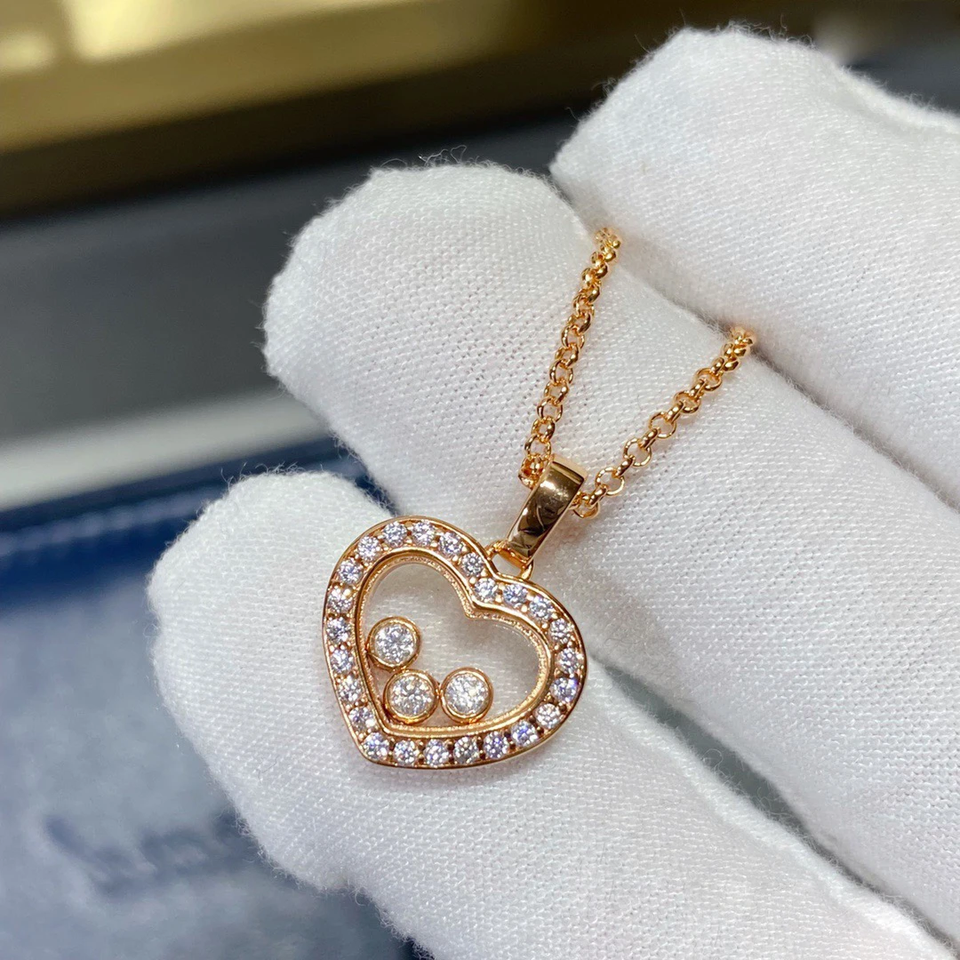 

Fashion Luxury Classic Hot Brand Heart Necklace Jewelry Party Wedding For Women For Men Top Quality Necklace Jewelry