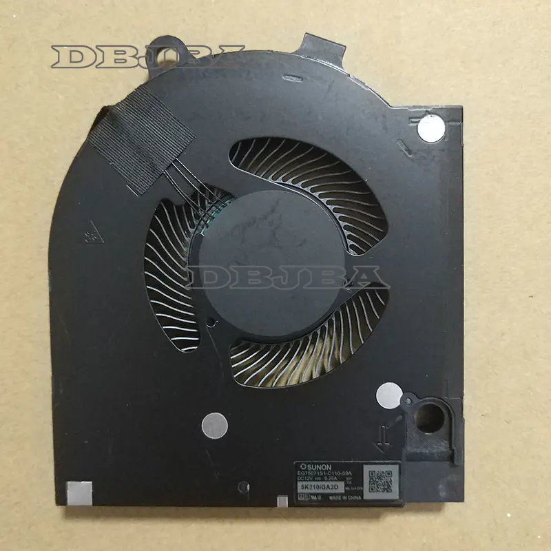 Новый вентилятор охлаждения для DELL G15 5515 RTX30 EG75071S1-C110-S9A 12V 0.25A Fan