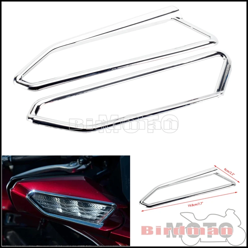 Аксессуары для мотоциклов Honda Goldwing Chrome передняя фасветильник Декоративное