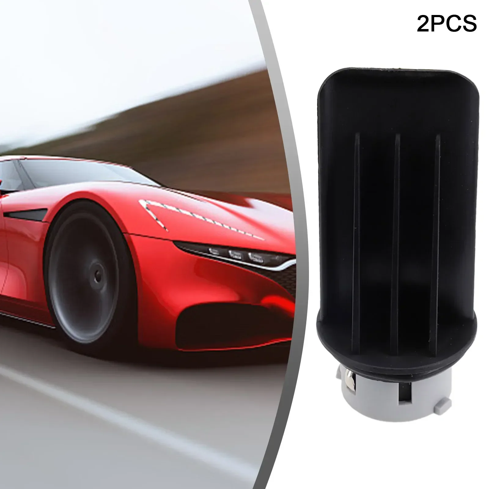 Женская розетка черная пластиковая и металлическая 2 шт. набор женских розеток