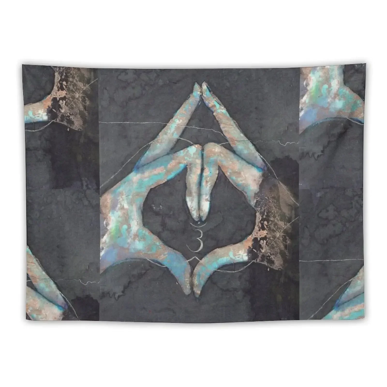 Ajna-третий глаз чакра мудра гобелен украшения дома подстилка для детской эстетики