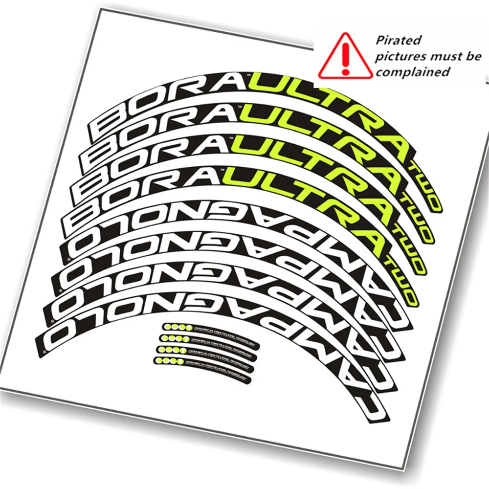 CP Bora two road wheel set rim sticker rim bicycle sticker suitable for depth 38 rim