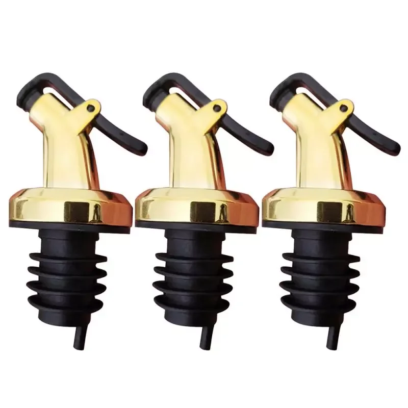 

2023New Bottle Stopper Leak Proof Wine Stopper Bottle Cap Wine Pourer Spout Stopper Dispenser Olive Oil Sprayer Kitchen Tools