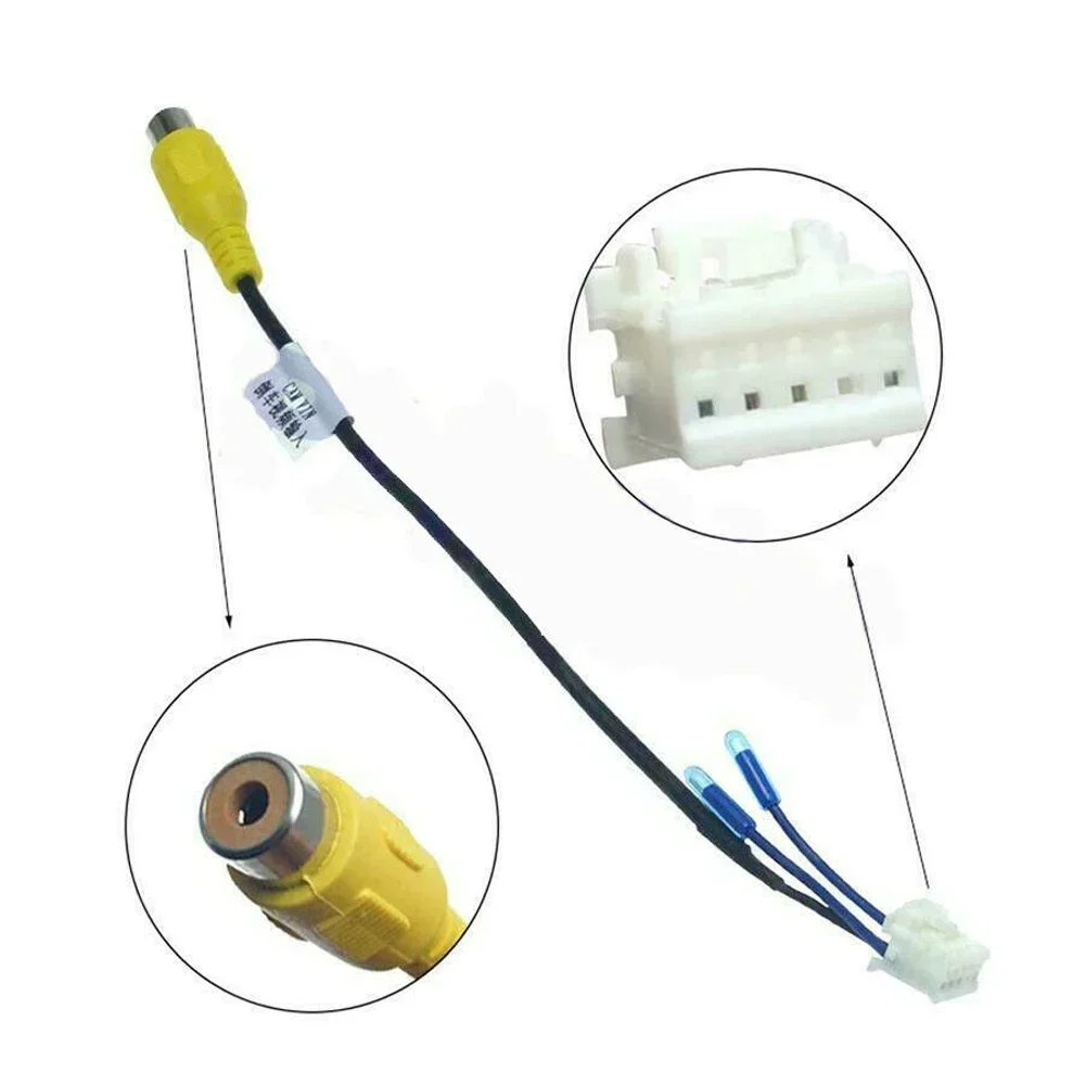 

Carhome 1 шт., 10-контактная резервная камера заднего вида, кабельный адаптер RCA для CarStereo Android, радио, DVD-плеер, автомобильный мультимедийный монитор