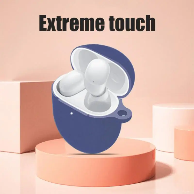 

Soft Silicone TPU Case For Redmi Buds 4 Earbuds Earphone Perfect Fit Protective Shell Cover For Redmi Buds 4 Accessories