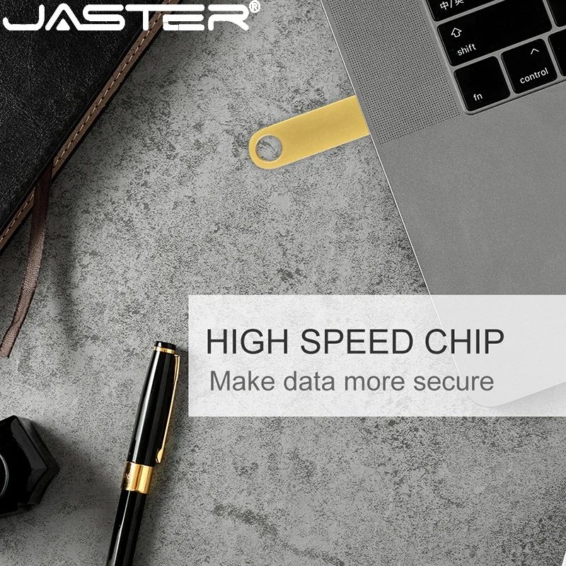 Фото USB-флеш-накопитель JASTER в металлическом корпусе, 16-64 Гб №2
