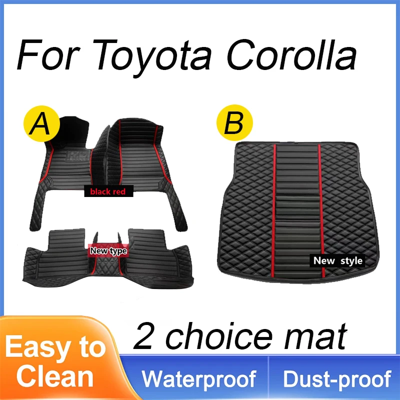 Автомобильные коврики для Toyota Corolla 9-го поколения 2000 2001 2002 2003 2004 2005 2006