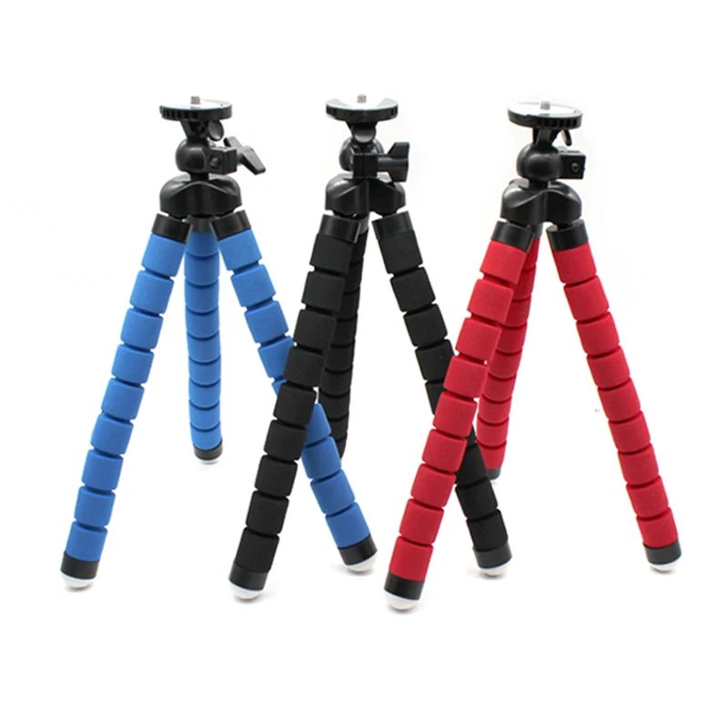 

Portable Flexible Sponge Octopus Tripod Stand Mount support For table smartPhone Action dslr Camera and Camcorder dv