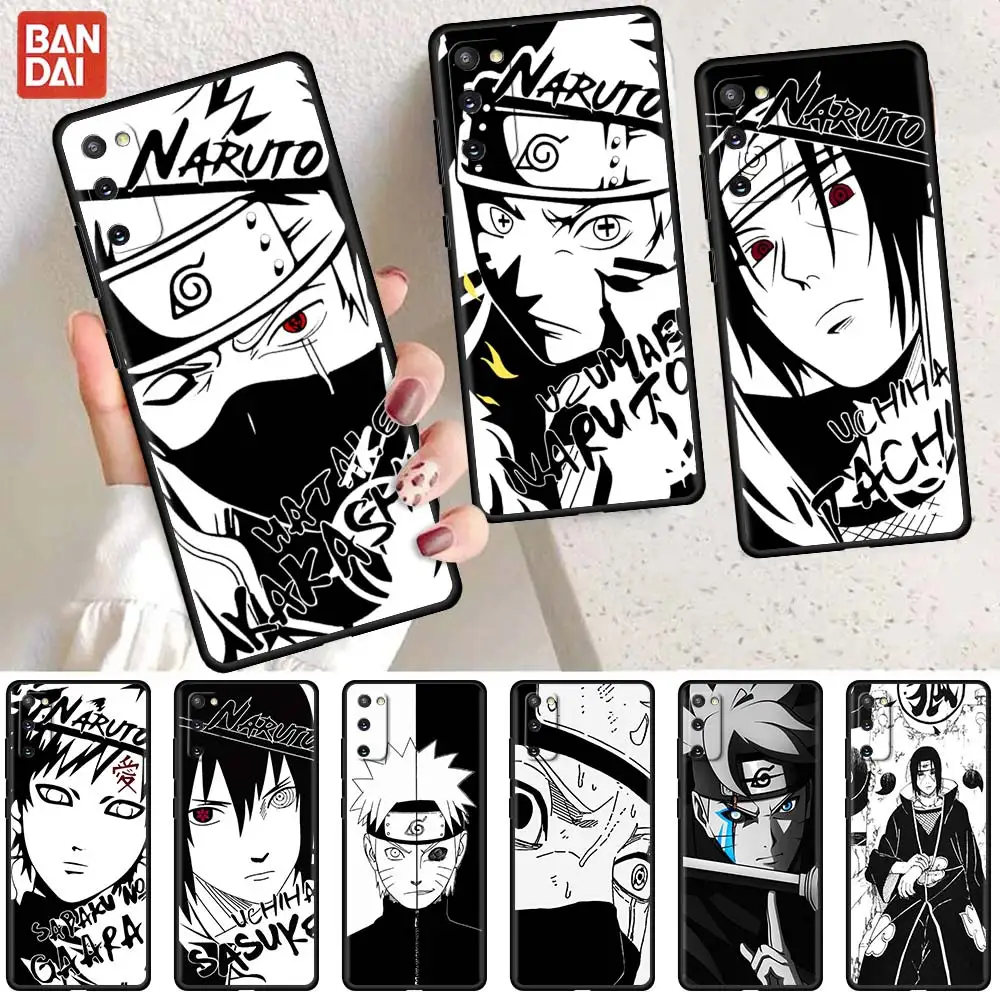 

Anime Naruto Case For Samsung Galaxy S20 S21 S22 S10 S8 S9 Plus Note S20 Ultra 10 Lite Black Soft Phone Cover Tampa