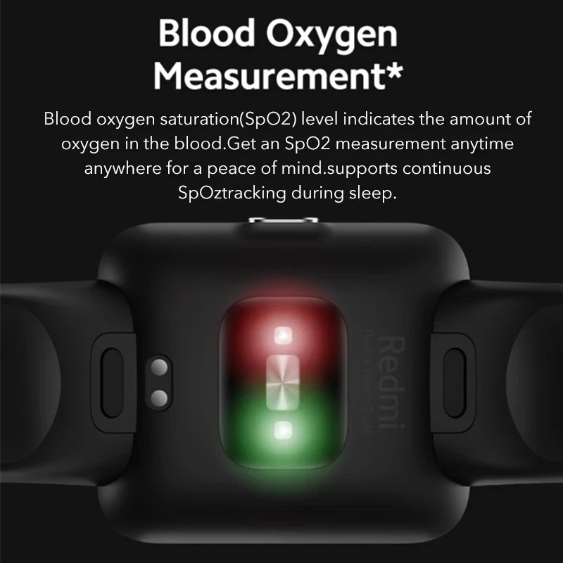 Смарт-часы Xiaomi Redmi Watch 2 Lite Bluetooth Mi Band 1 55 дюйма HD GPS насыщенный уровень кислорода в