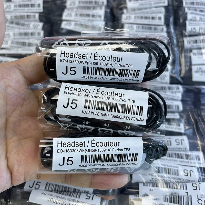 

20pcs/lot High-quality S4 J5 Headset In-ear Universal Wired Noodles Earphone for Samsung Galaxy S3 S5 S7 S8 S6 headphone