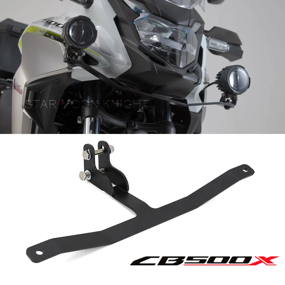 

For Honda CB500X CB 500 X CB 500X 2018 2019 2020 2021 Motorcycle Aluminum Auxiliary Fog Light Mounts Bracket Driving Lamp Holder