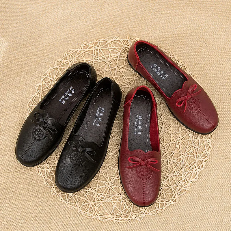 Women Casual Shoes Fashion Women Flat Shoes Leather Woman Loafers Moccasins Slip on Women's Flats Female Shoes Zapatos De Mujer