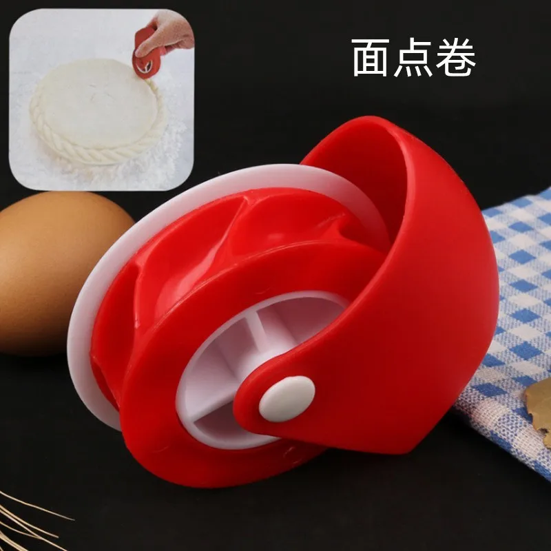 

Резак для пиццы MOONBIFFY, белый+красный