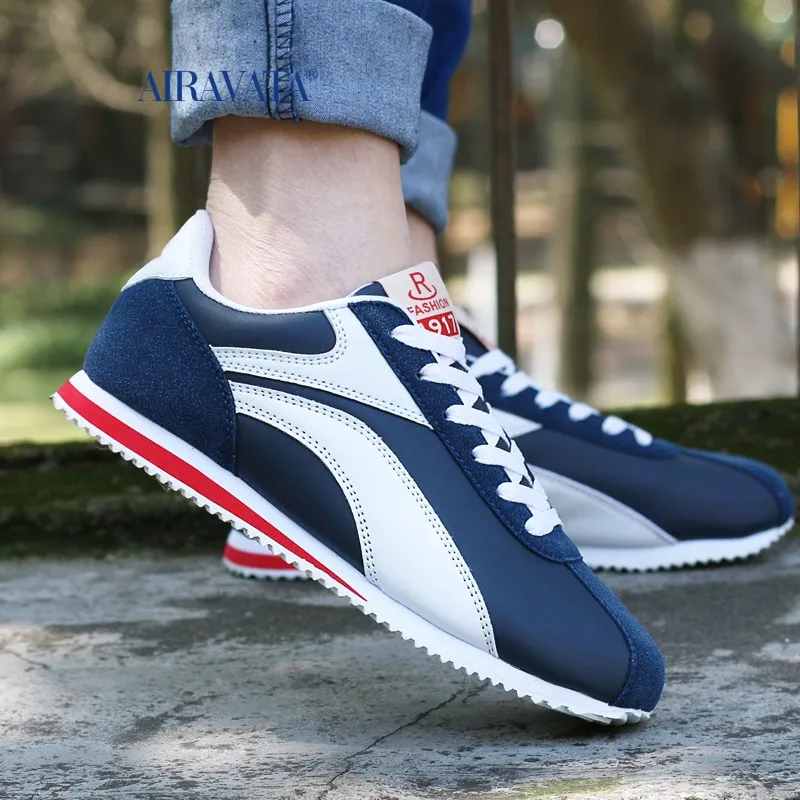 Spring Autumn New Men Shoes Casual Sneakers Walking Outdoor Travel Sport Light Non-Slip Flats Jogging Lace-up Anti-slip